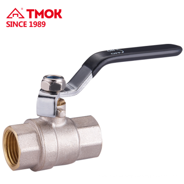 Standard Femal thread High quality brass ball valve for flow control with long handle